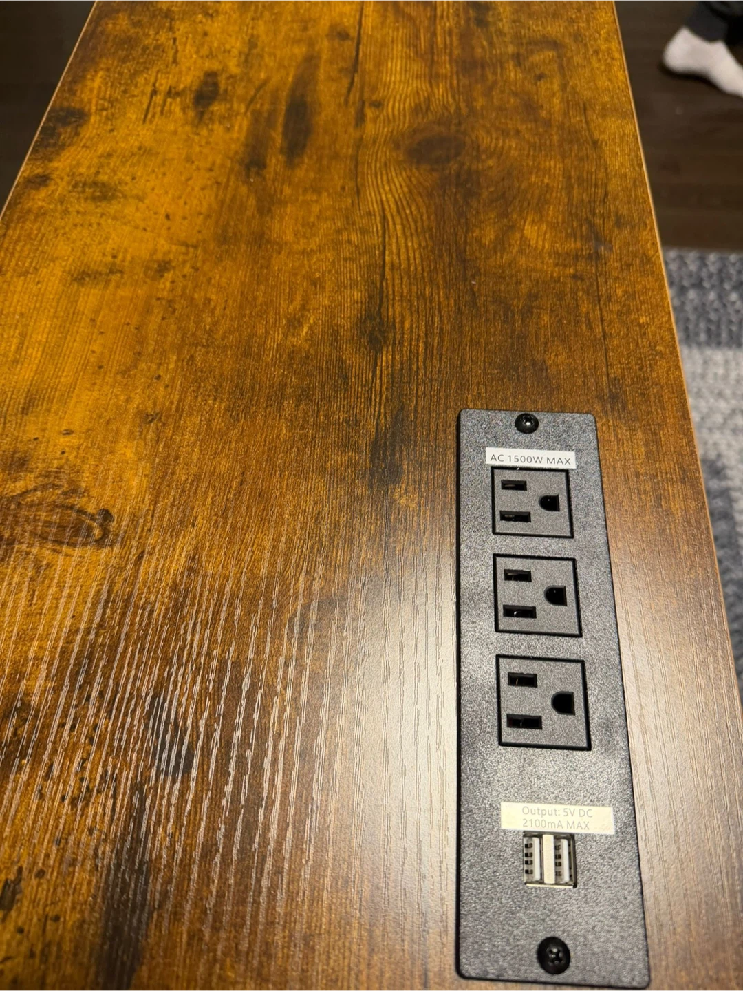 Chest of Drawers with Built-in Outlet - photo 5