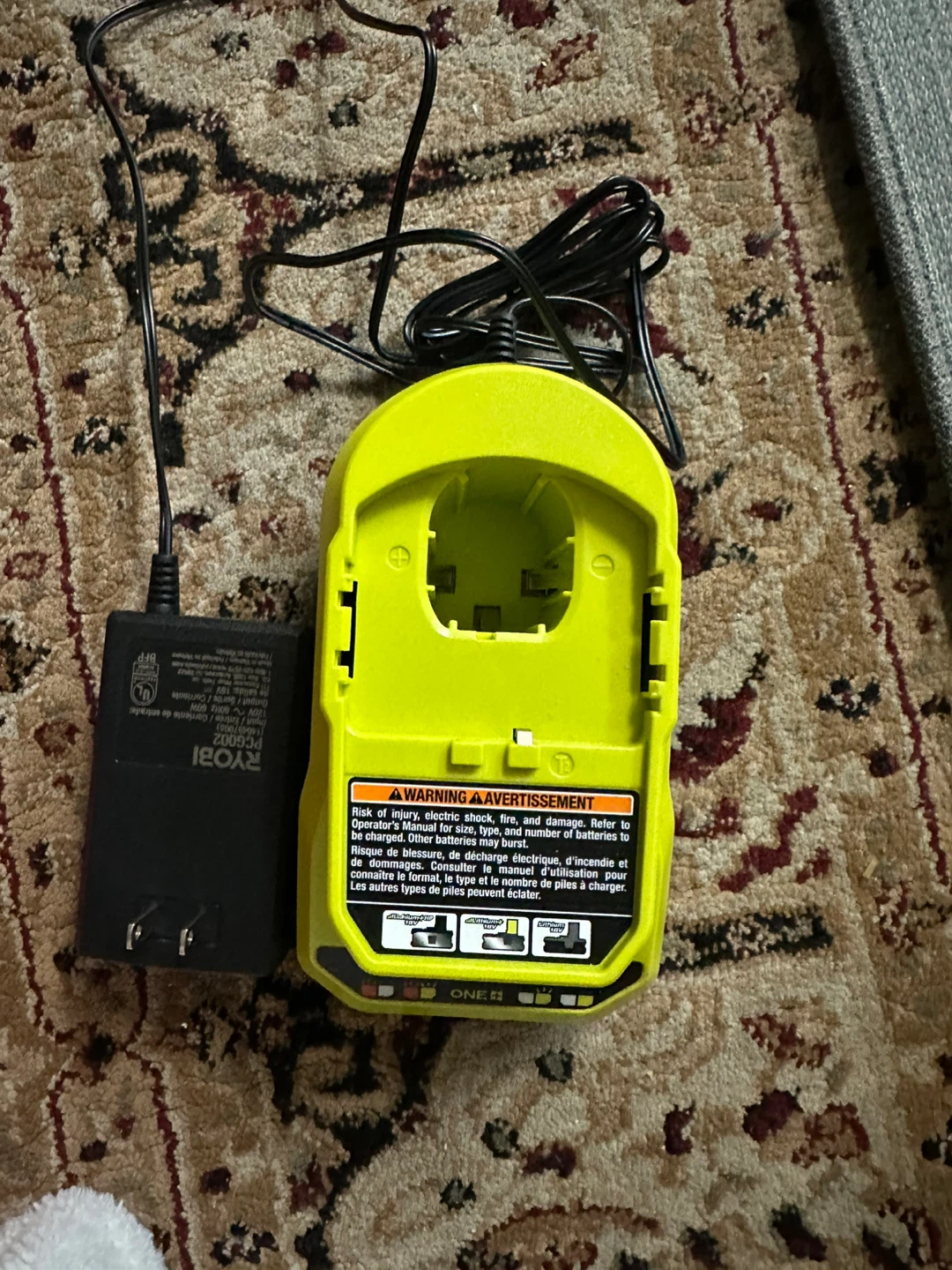 Ryobi ONE+ Battery Charger
