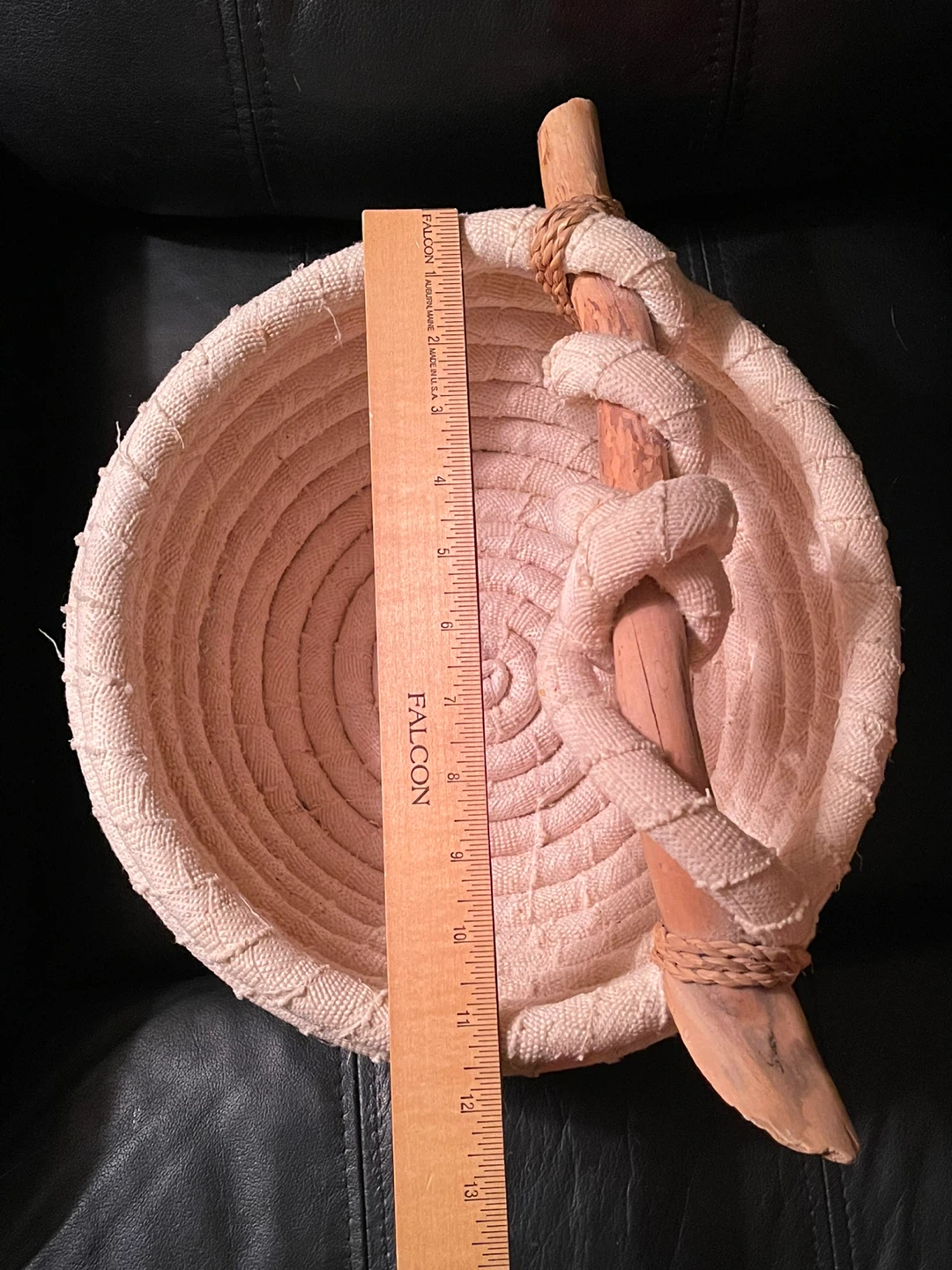 🥕Rope Basket with Wooden Handle