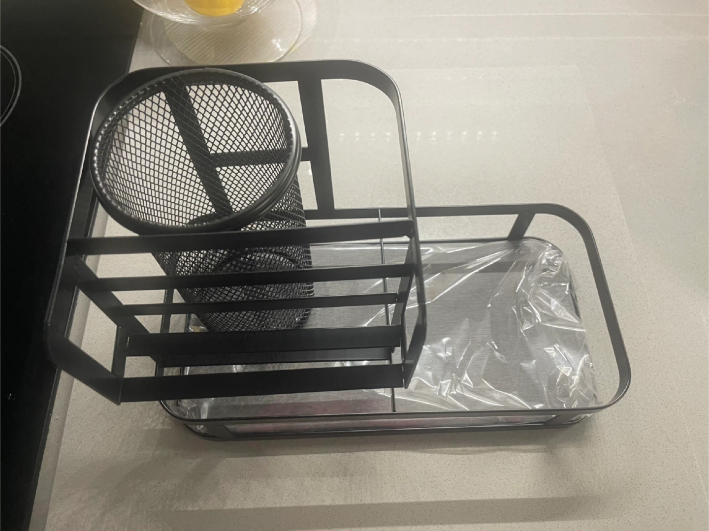 NEW! Black Metal Kitchen Sink Organizer Caddy - photo 2