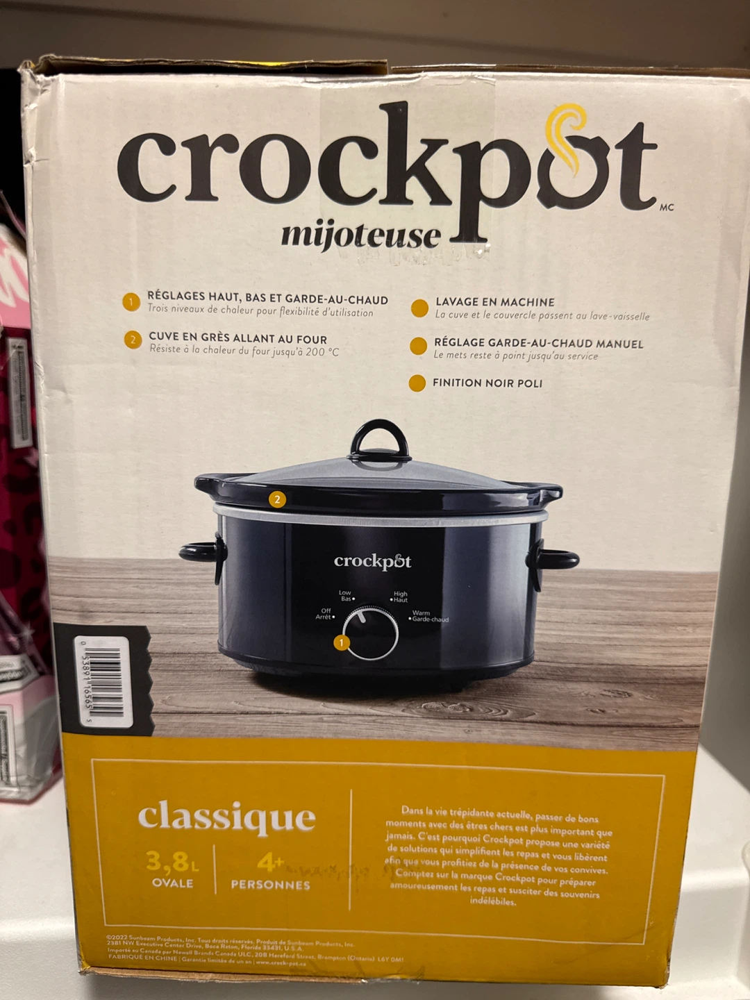 Crock-Pot Classique Oval Slow Cooker - photo 3