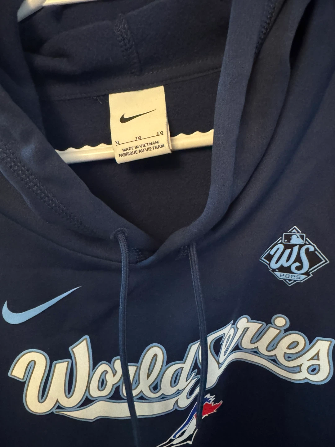 Nike Toronto Blue Jays World Series Hoodie XL - photo 2