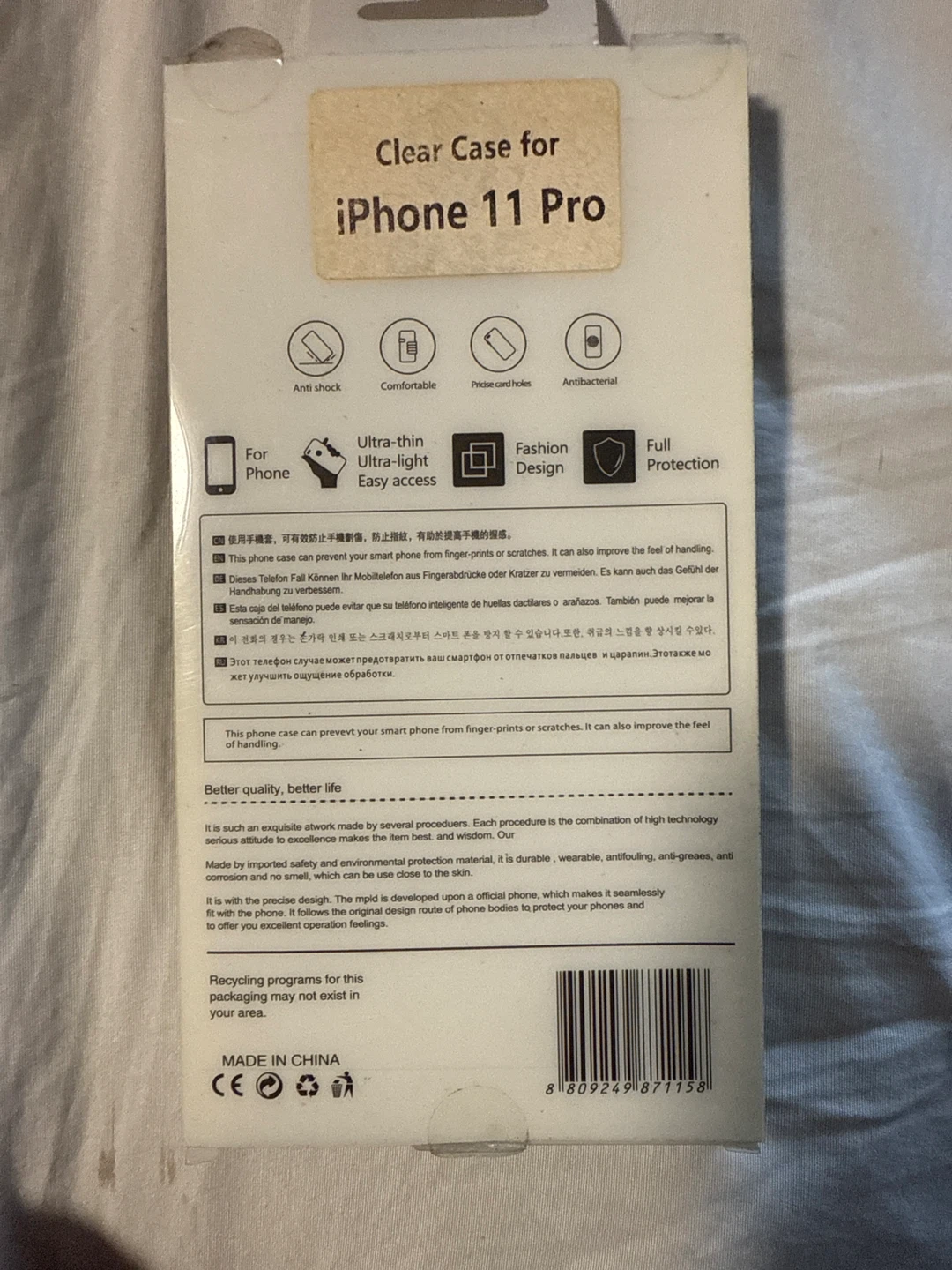 Clear Case for iPhone 11 Pro - photo 2