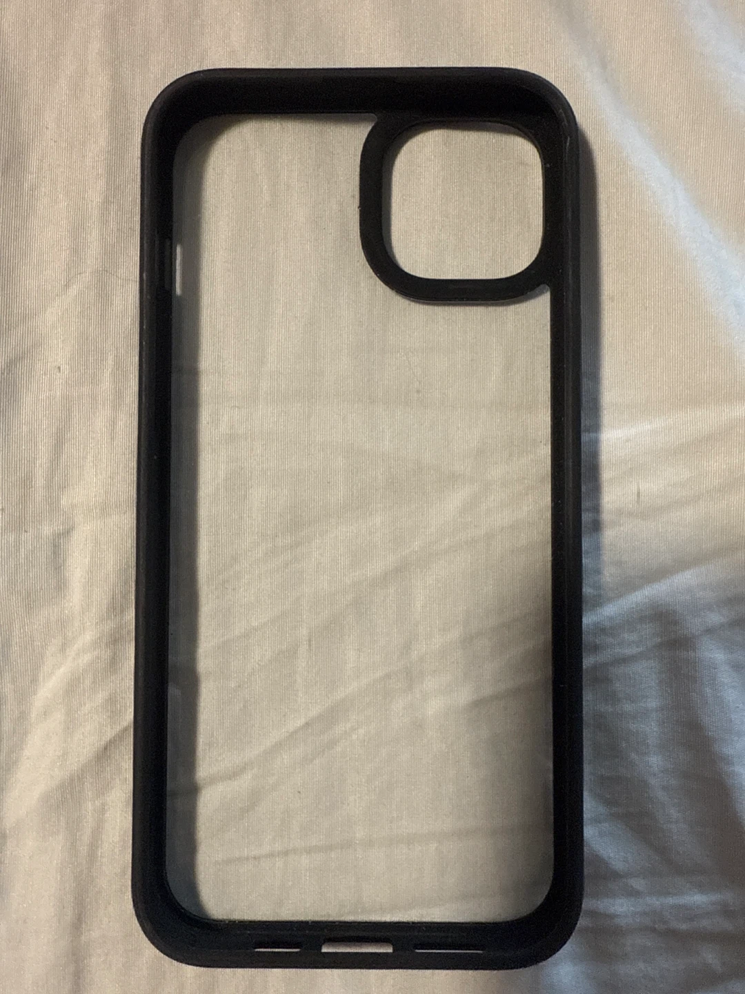 Clear iPhone 13 Pro Case with Black Bumper - photo 2
