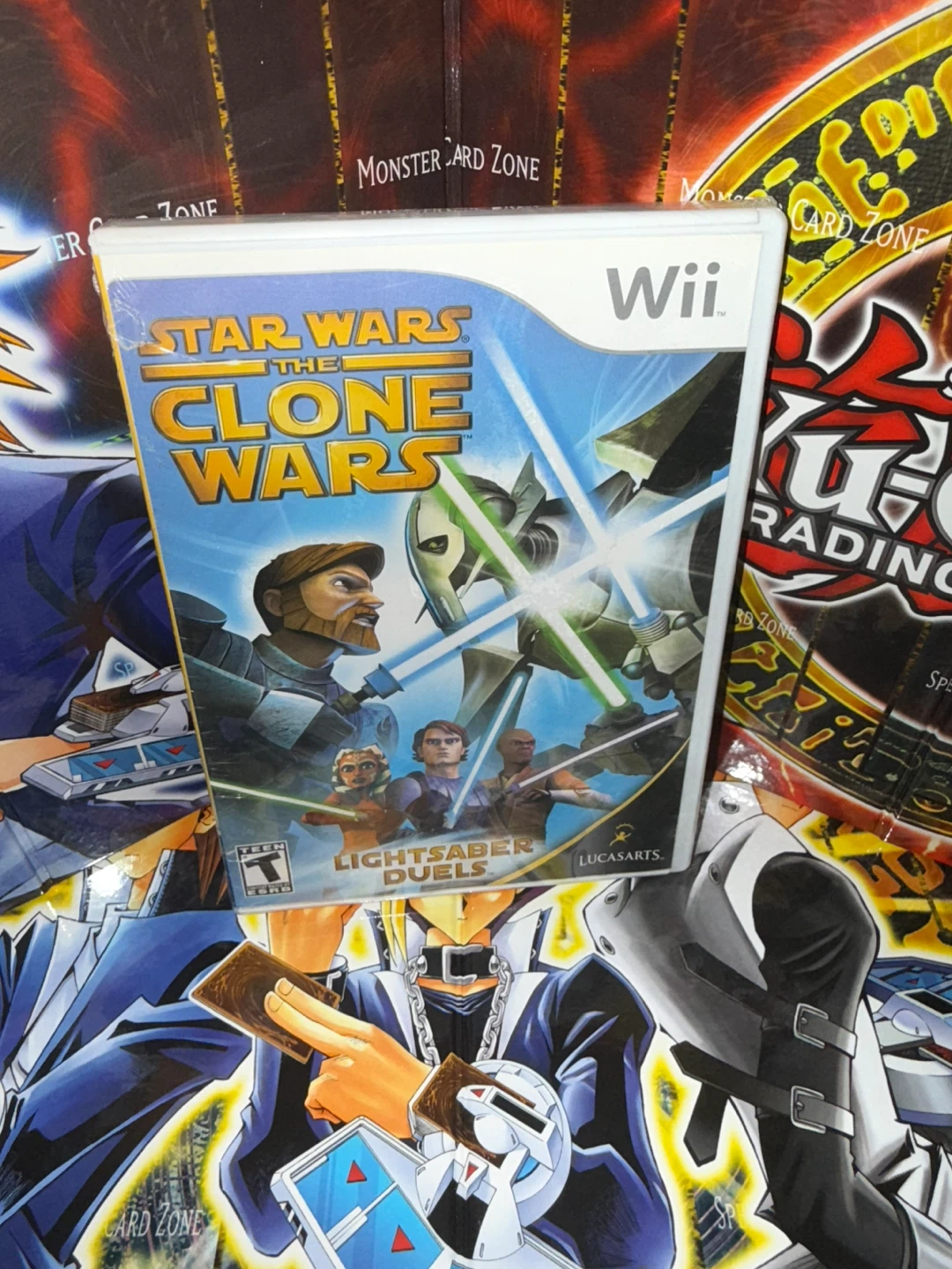 Wii Star Wars The Clone Wars Lightsaber Duels Video Game