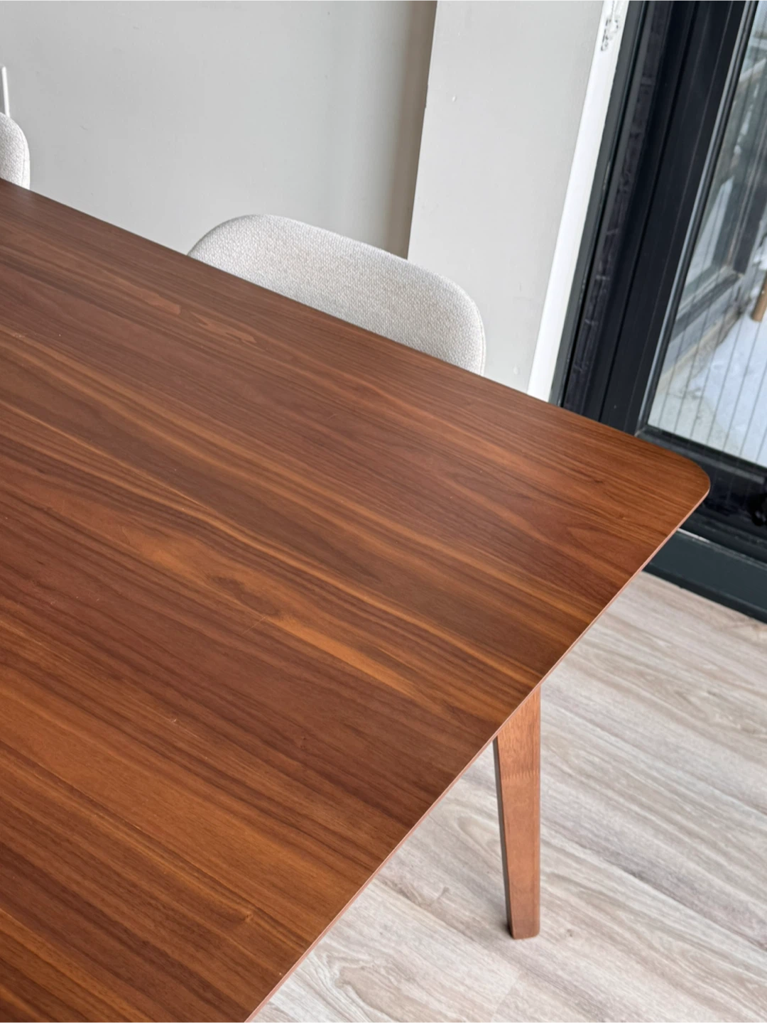 Dark Wood Dining Table