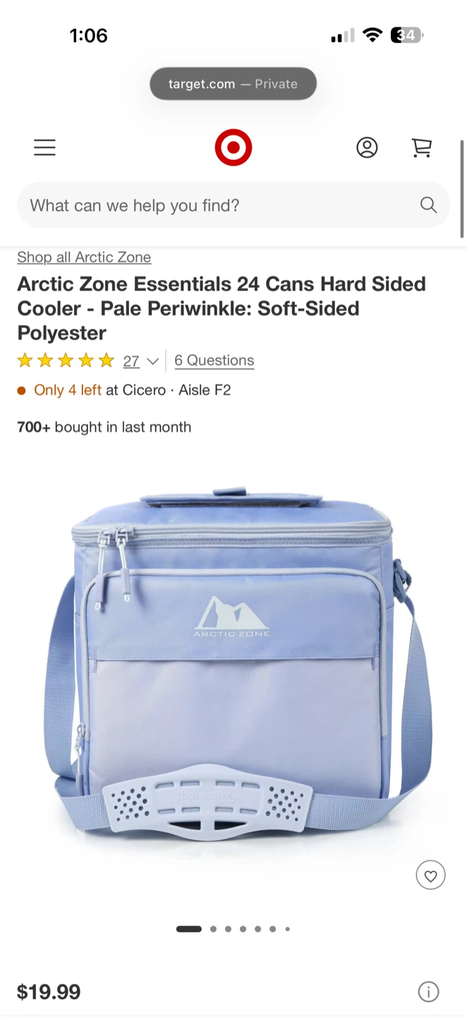 Arctic Zone 24 Cans Hard Sided Cooler Bag - photo 5