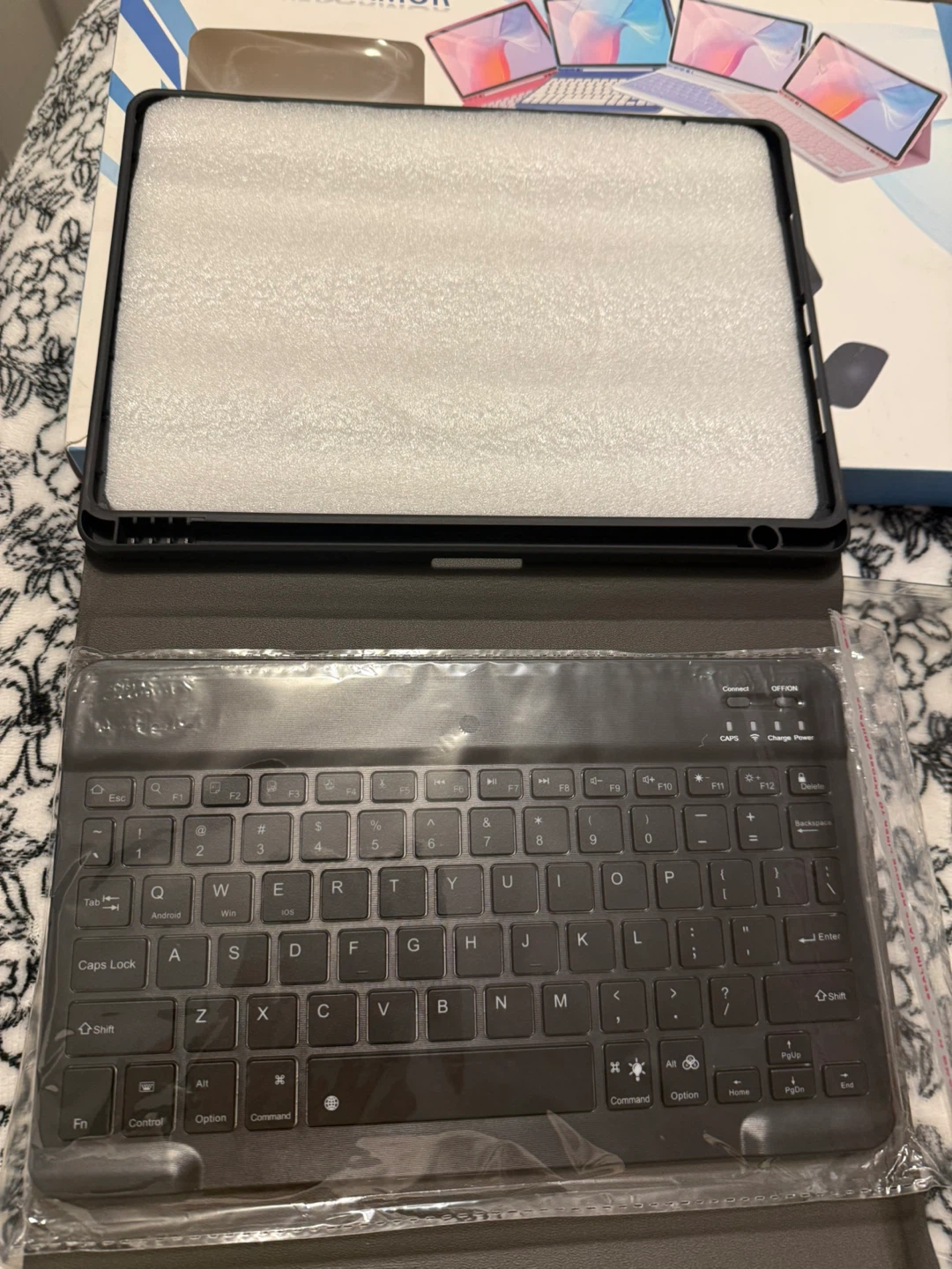 Tunkarmor Wireless Keyboard and Mouse iPad 10.2_Black - photo 4