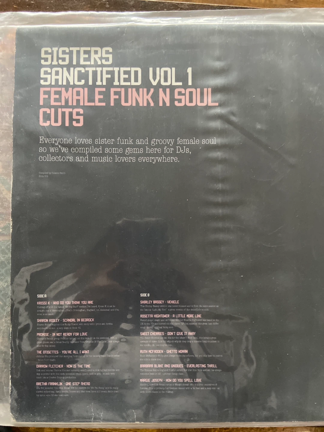 Sisters Sanctified Vol 1 Female Funk N Soul Cuts Vinyl Record - photo 2