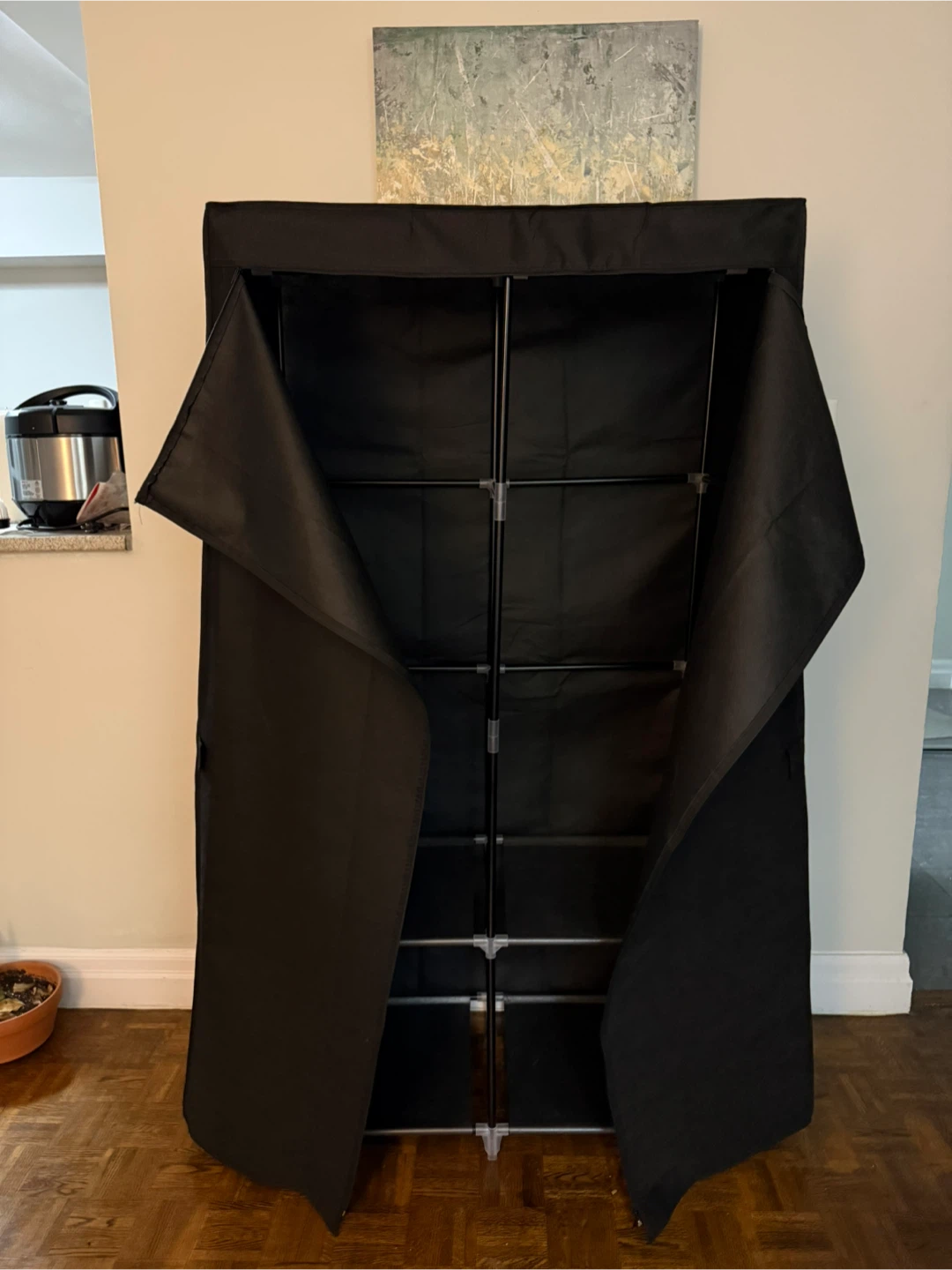 35 Inch Portable Wardrobe Closet - photo 2