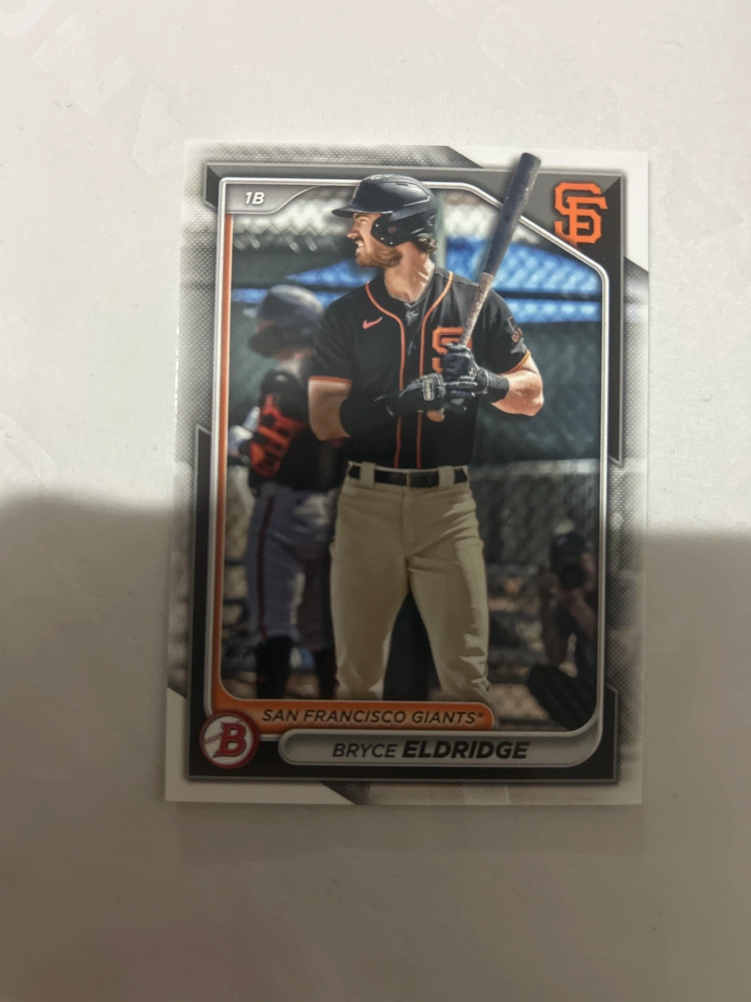 Bryce Eldridge 2023 Bowman Chrome San Francisco Giants Card