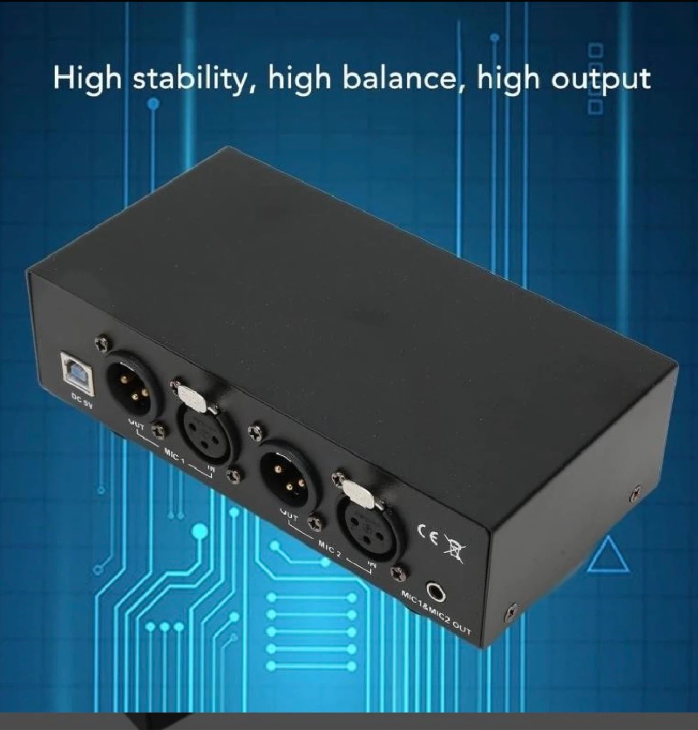 48V Phantom Power Supply Microphone 1/2 - photo 3