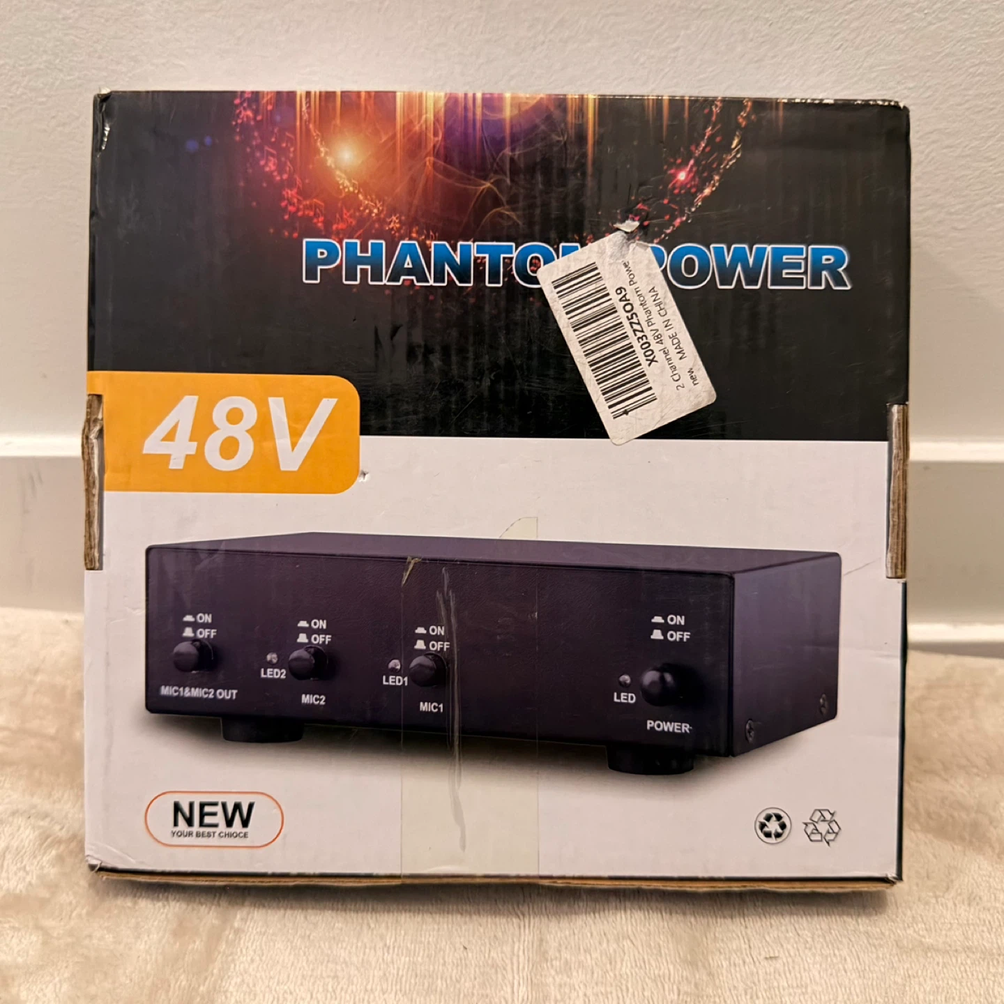 48V Phantom Power Supply Microphone 1/2 - photo 4