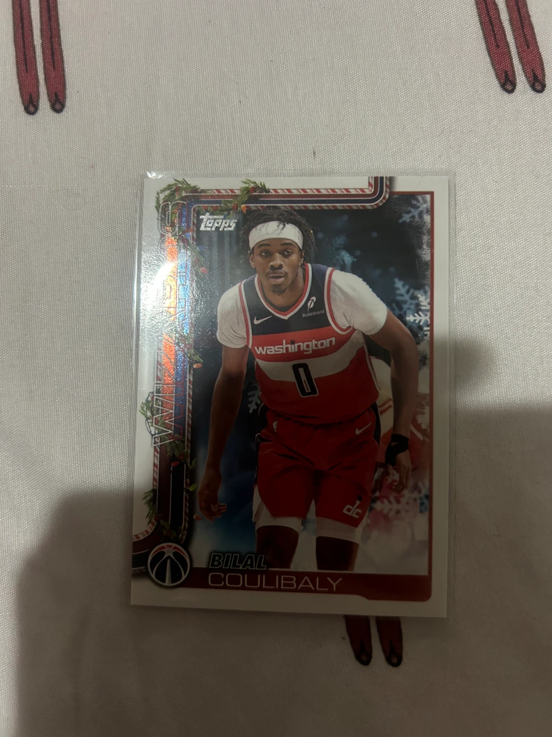 Topps Bilal Coulibaly Washington Wizards Basketball Card H74