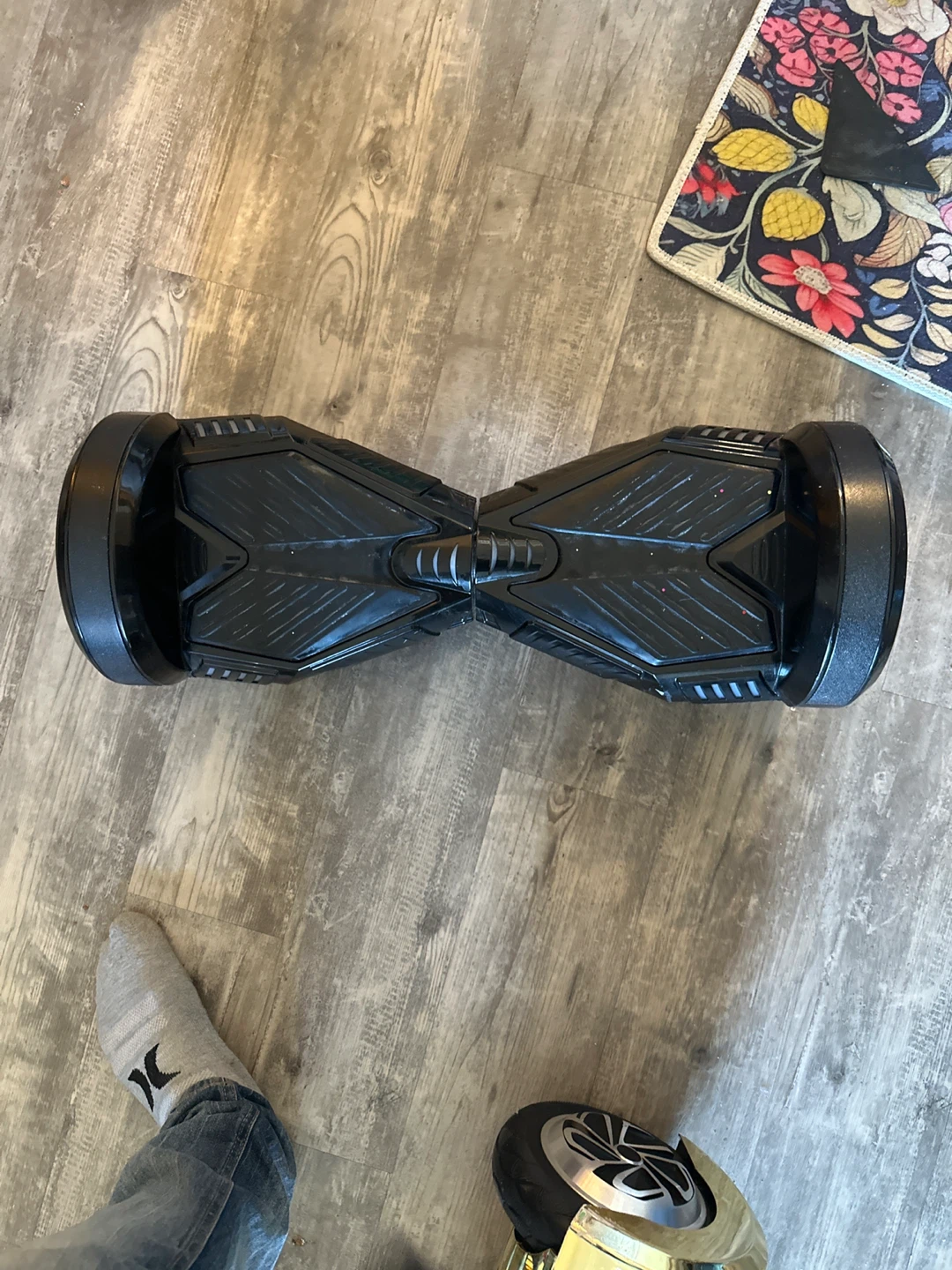 Black Self-Balancing Scooter Hoverboard
