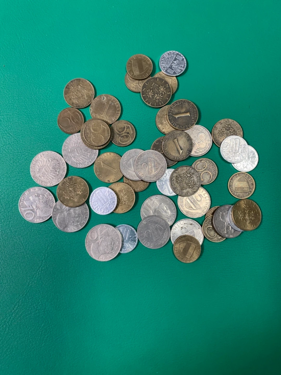 Assorted Austrian Coins