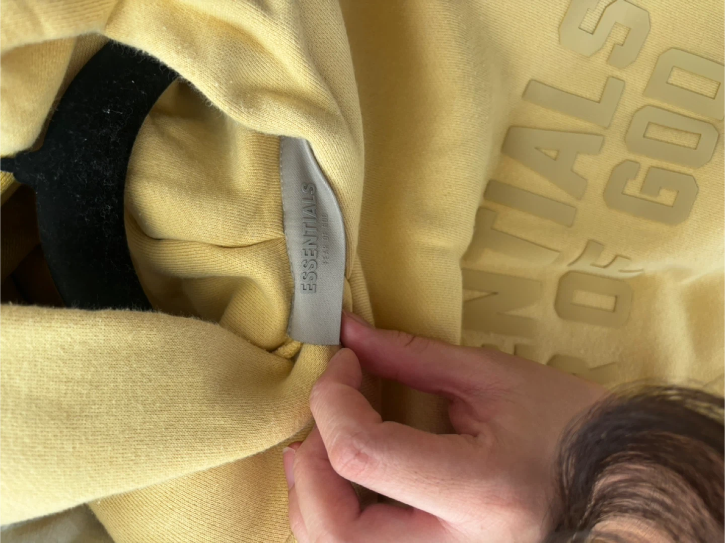 Moving Sale! ESSENTIALS Fear of God Hoodie Yellow - photo 2