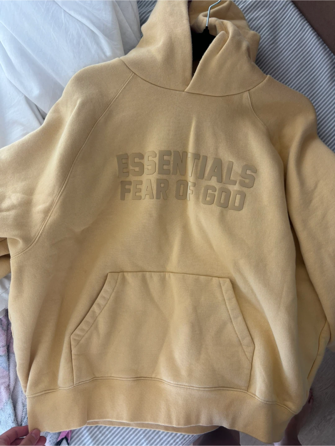 Moving Sale! ESSENTIALS Fear of God Hoodie Yellow