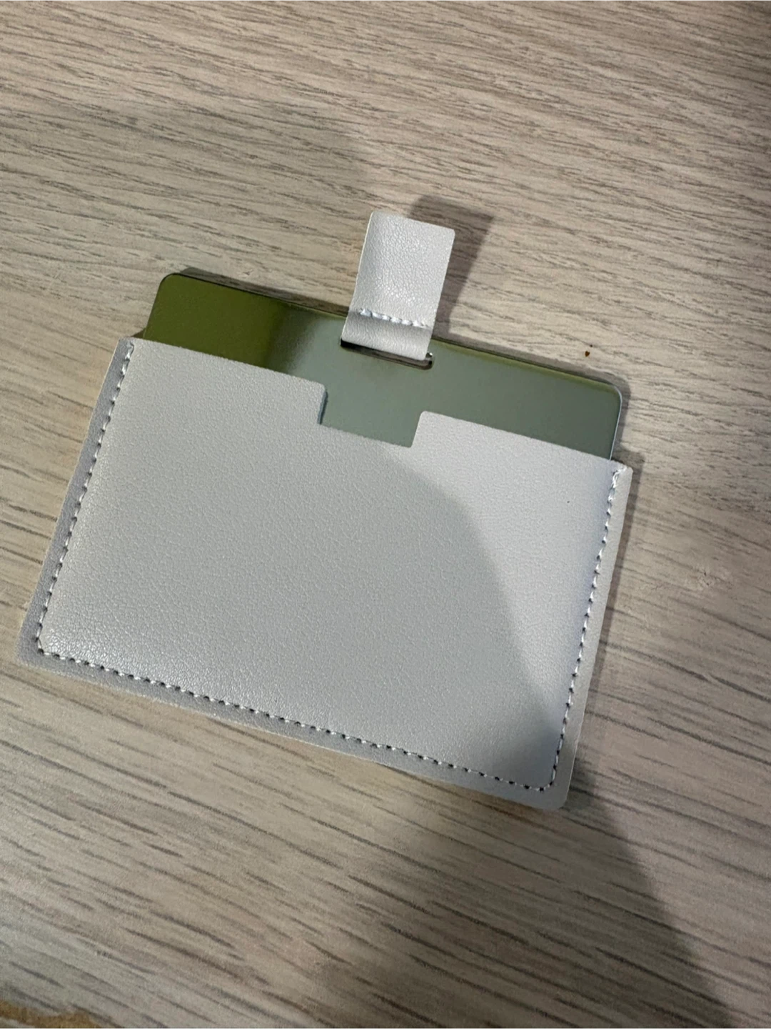 Mirror Card Holder with Strap