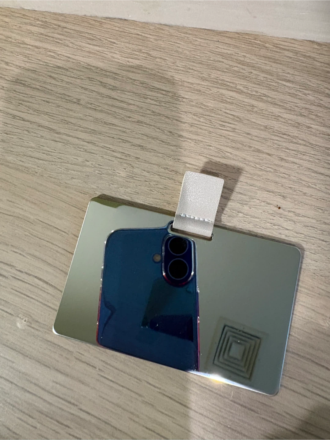 Mirror Card Holder with Strap - photo 2