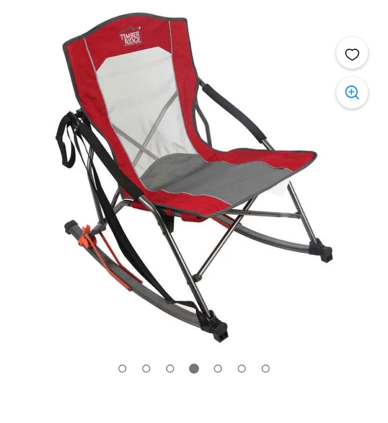 Timber Ridge Highback Folding Rocking Chair