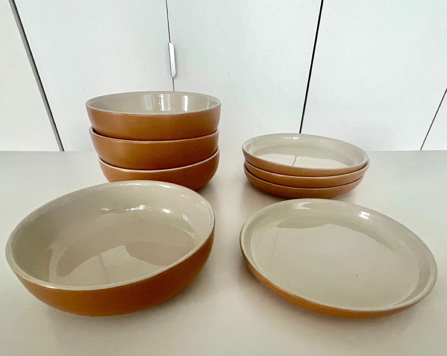 West Elm pasta bowls and side plates (4 of each) - photo 2