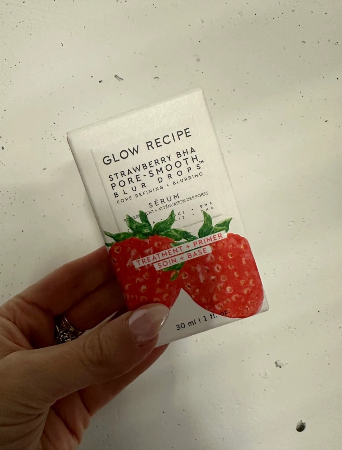 Glow Recipe Strawberry BHA PORE-SMOOTH BLUR DROPS Serum