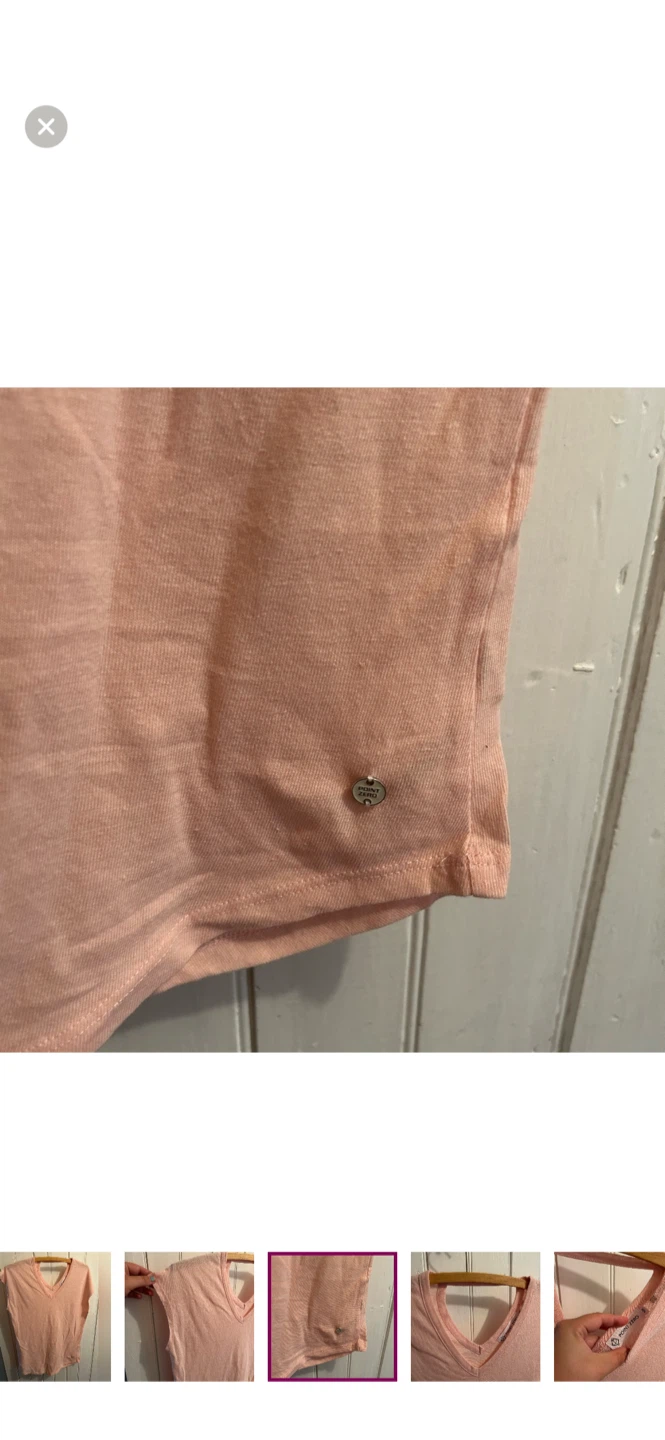 Point Zero Pink V-Neck T-Shirt - photo 3