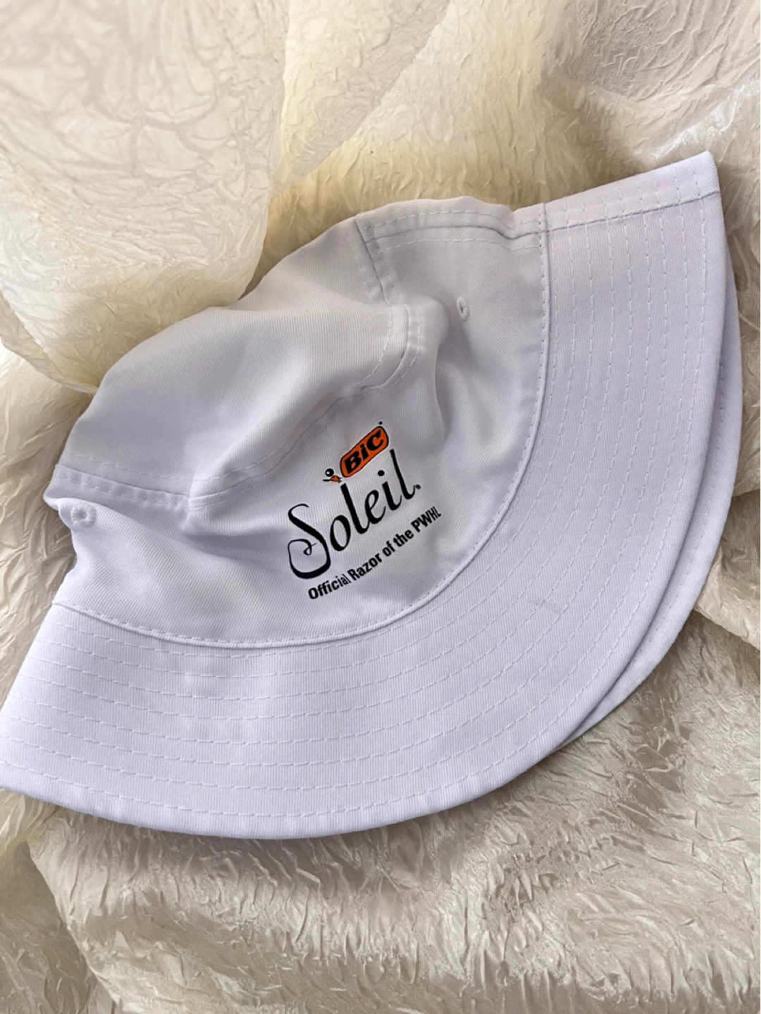 White BIC Soleil x PWHL Bucket Hat - photo 2