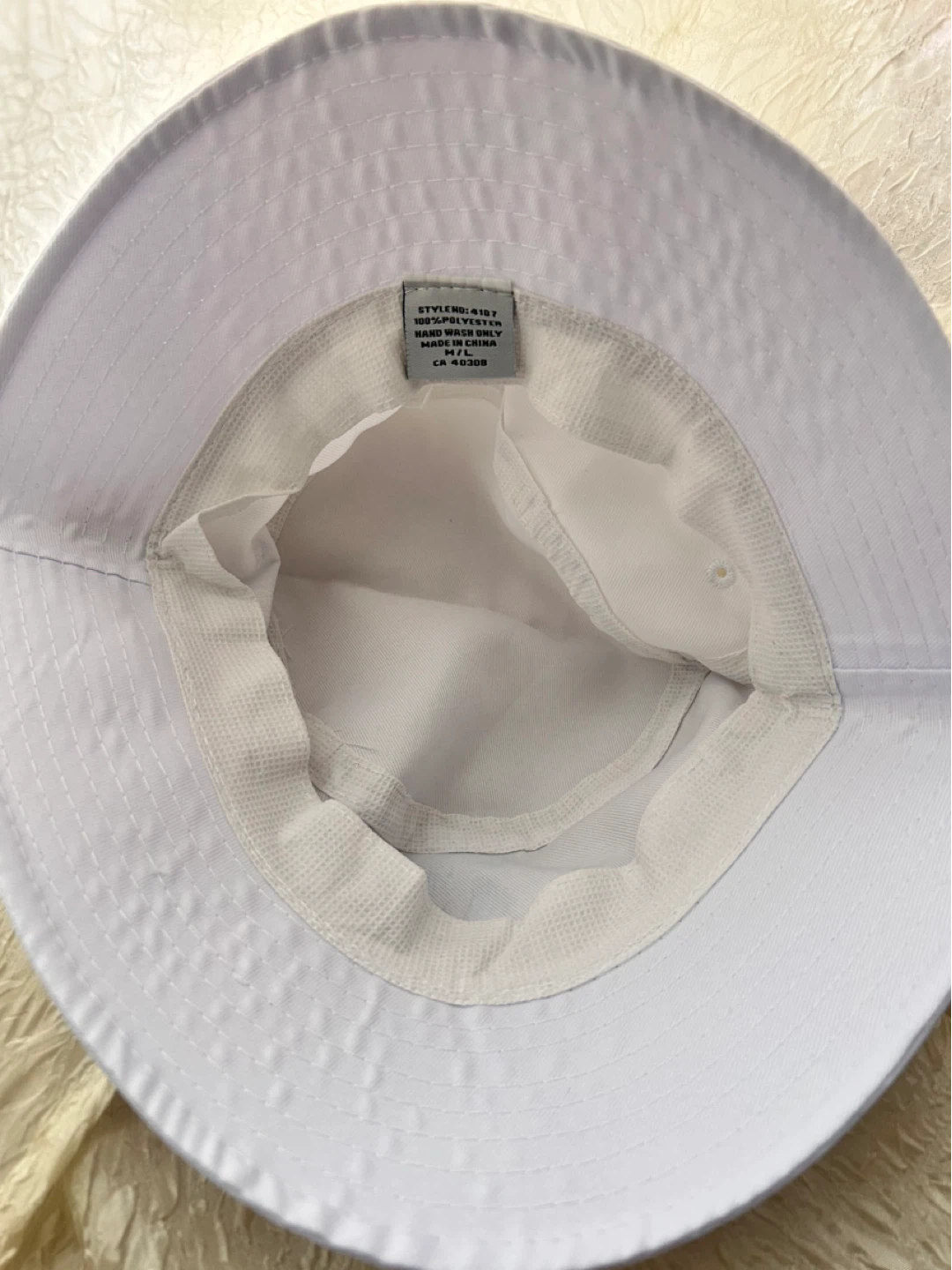 White BIC Soleil x PWHL Bucket Hat - photo 3