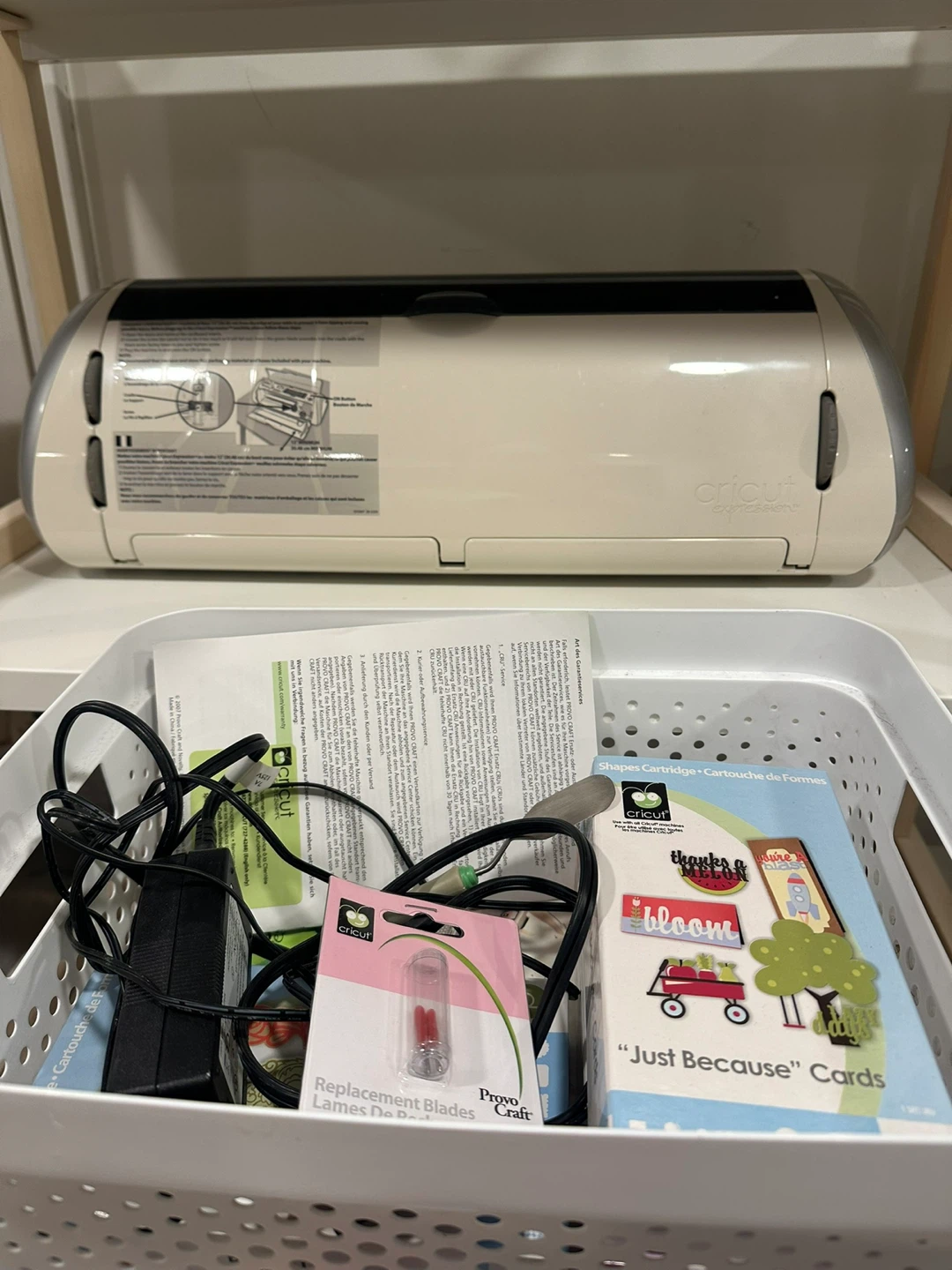 Cricut Expression Cutting Machine with Accessories