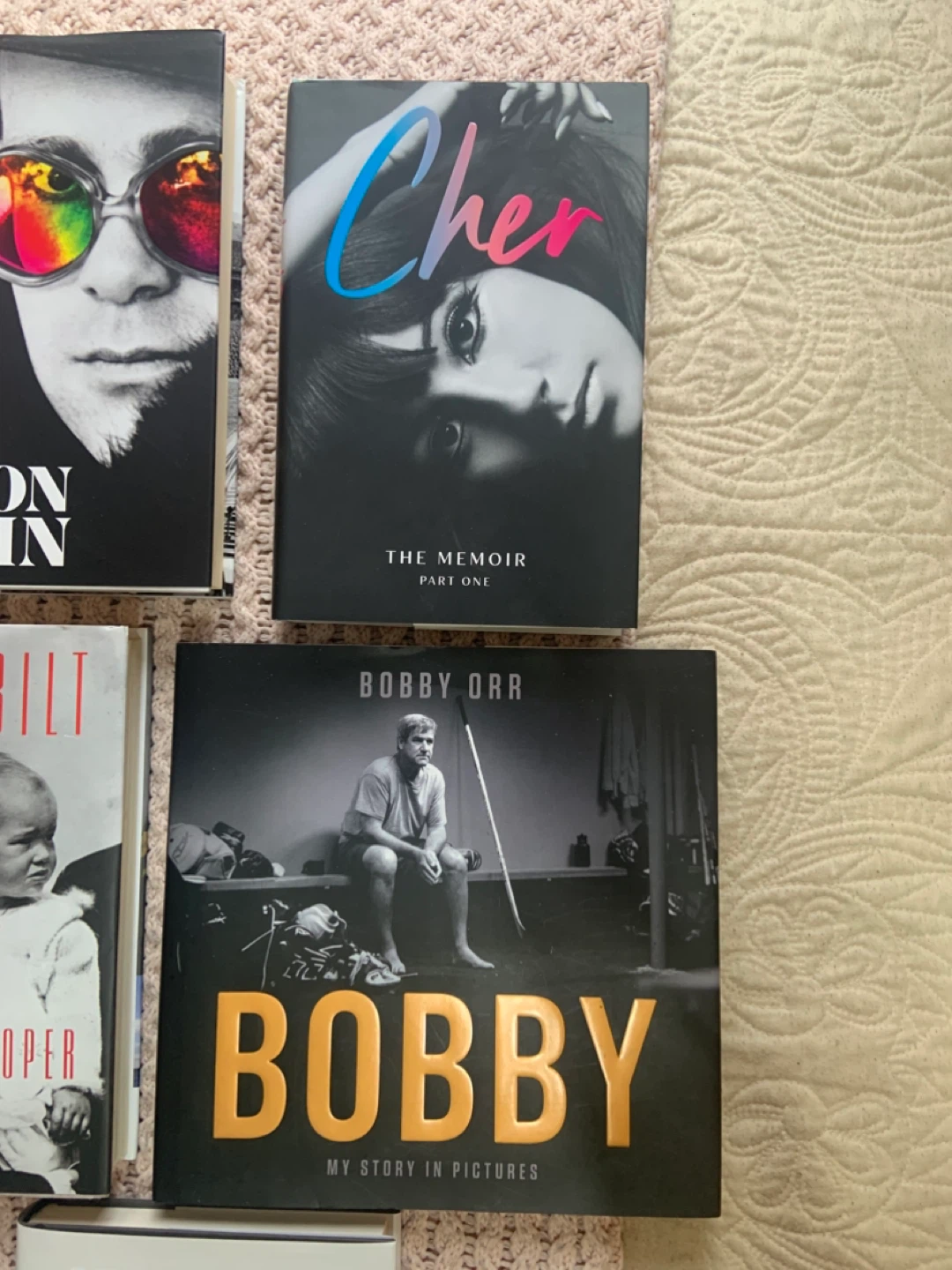 Collection of 7 Celebrity Memoirs and Biographies - photo 3