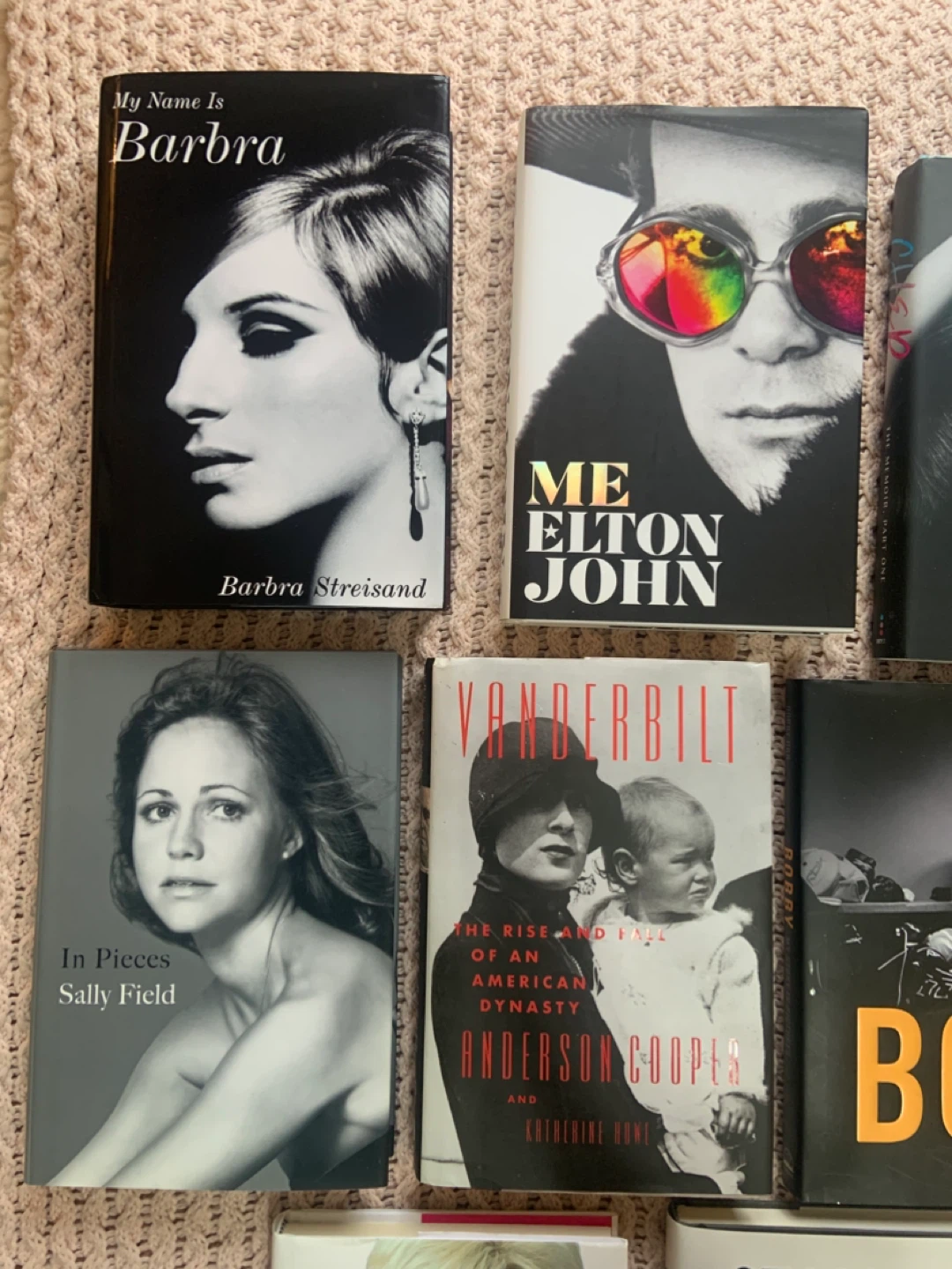 Collection of 7 Celebrity Memoirs and Biographies - photo 2