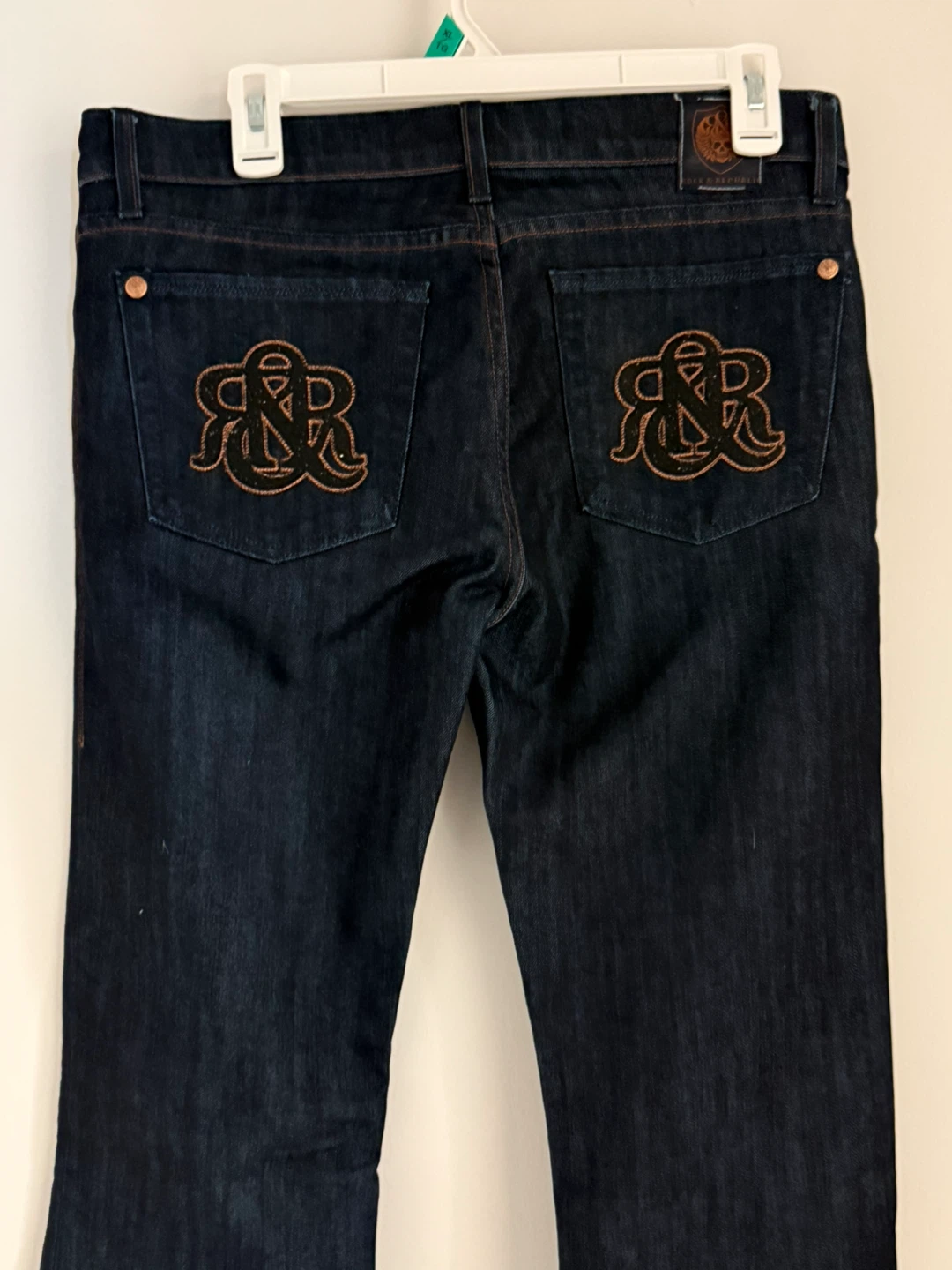 Rock & Republic Women's Dark Wash Flare Jeans