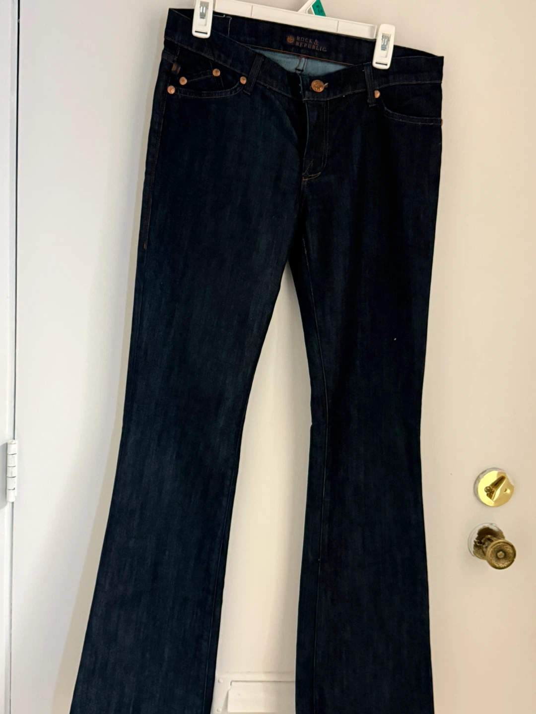 Rock & Republic Women's Dark Wash Flare Jeans - photo 3