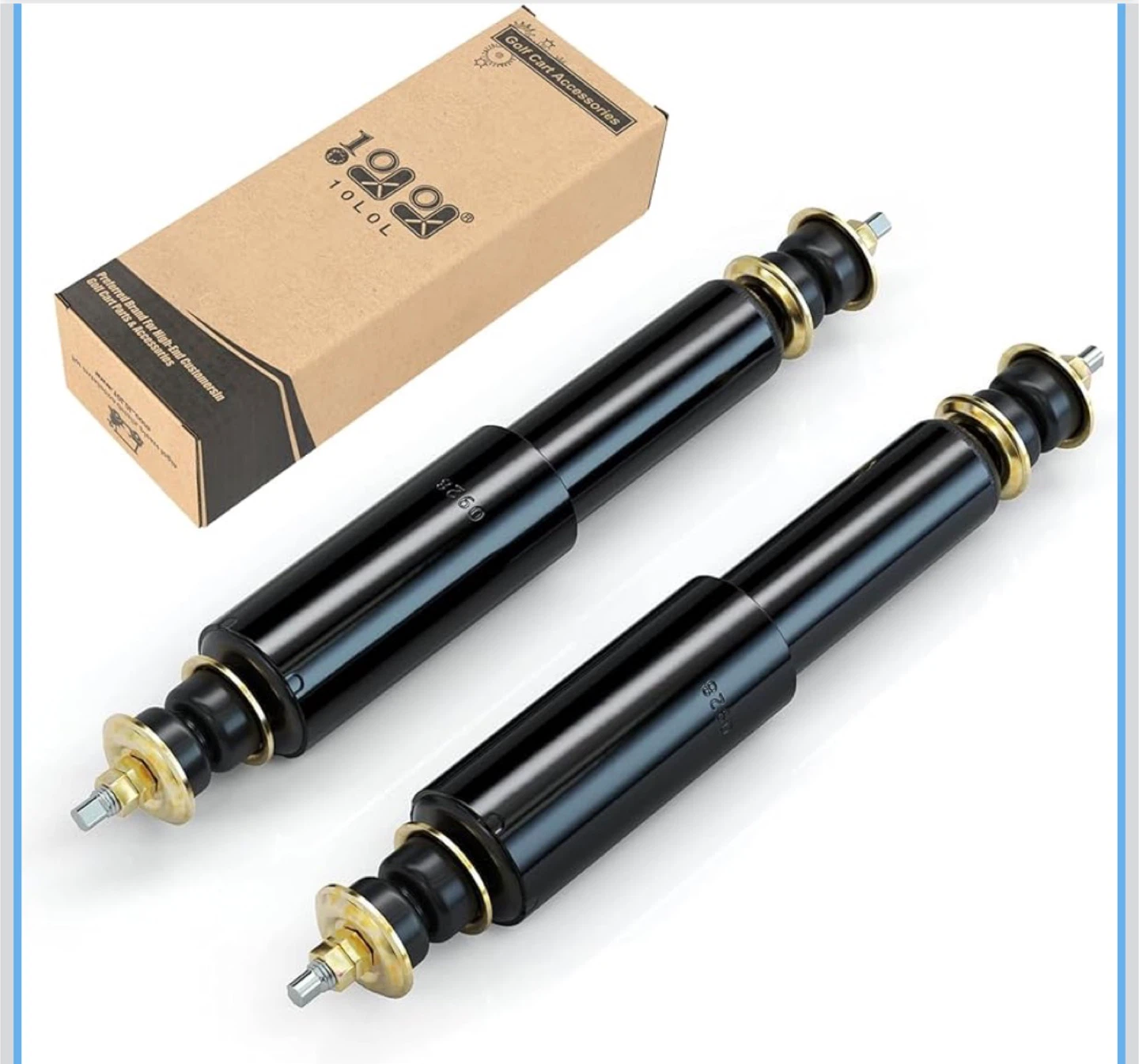 Golf Cart Front and Rear Shock Absorbers for EZGO TXT 1994-up
