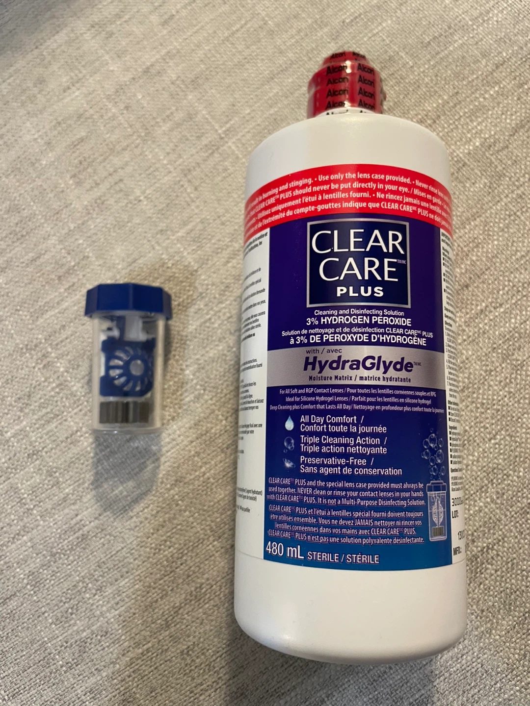Clear Care Plus Contact Lens Solution 1 Bottle - photo 2