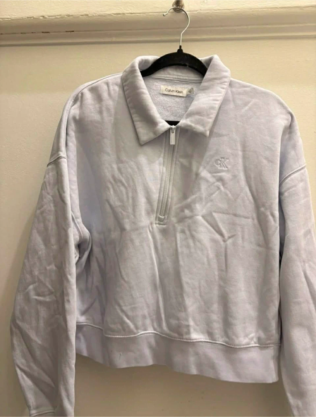 🥕Calvin Klein Quarter Zip Sweatshirt - Large - photo 2