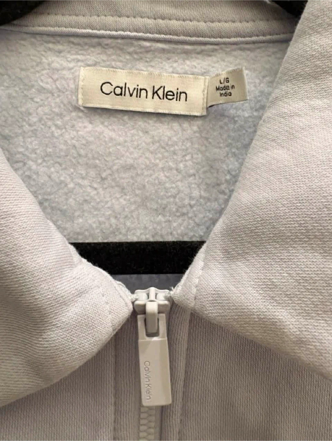 🥕Calvin Klein Quarter Zip Sweatshirt - Large