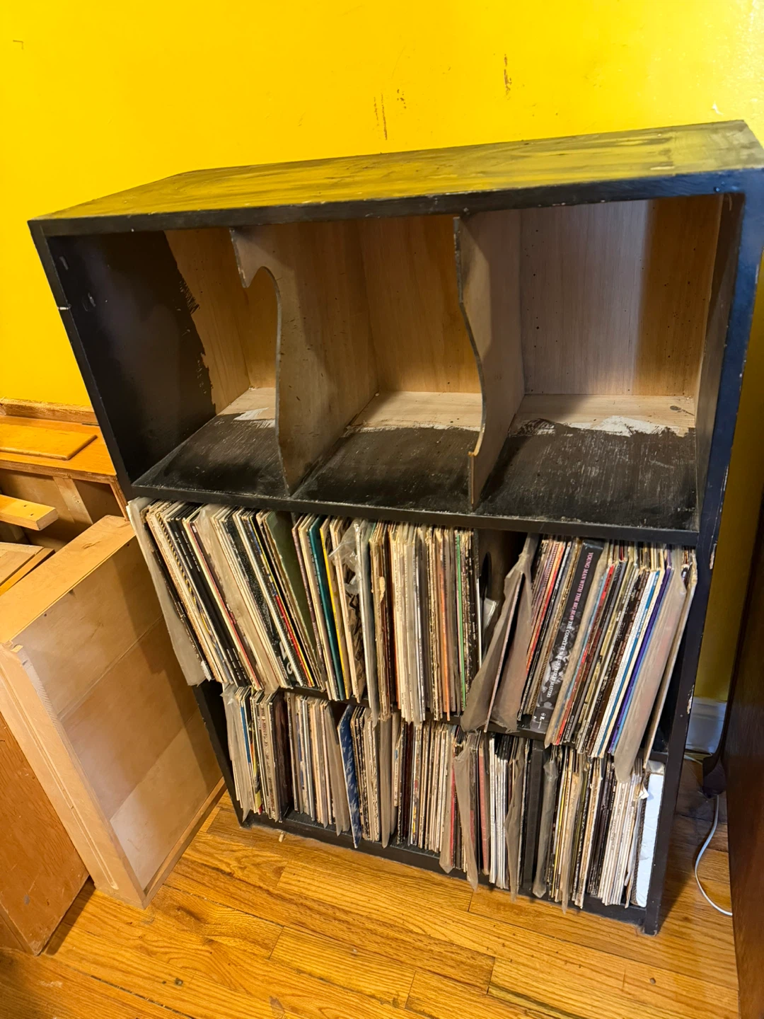 Cabinet for 12” vinyl LP records etc