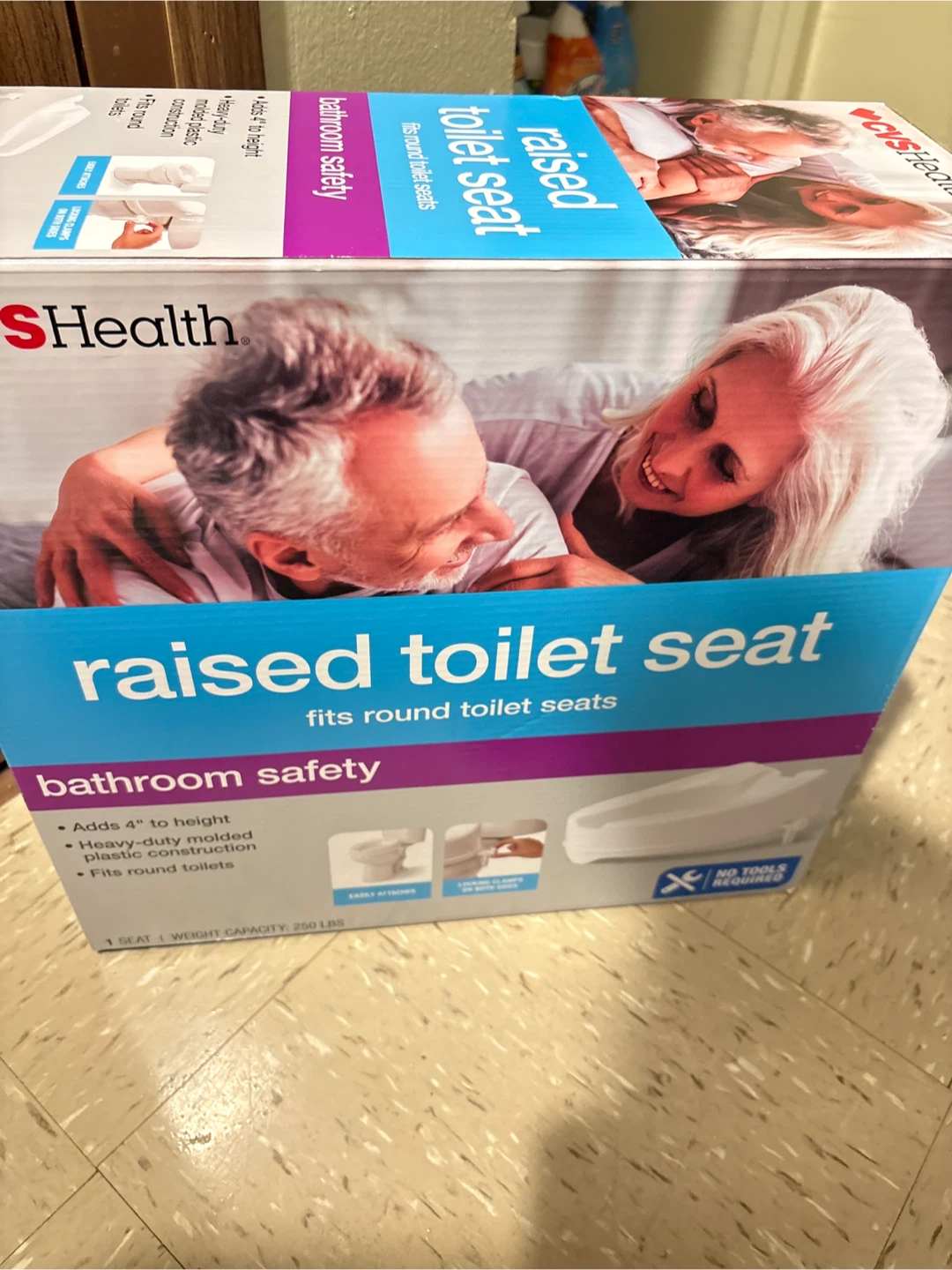 CVS Raised Toilet Seat for Health