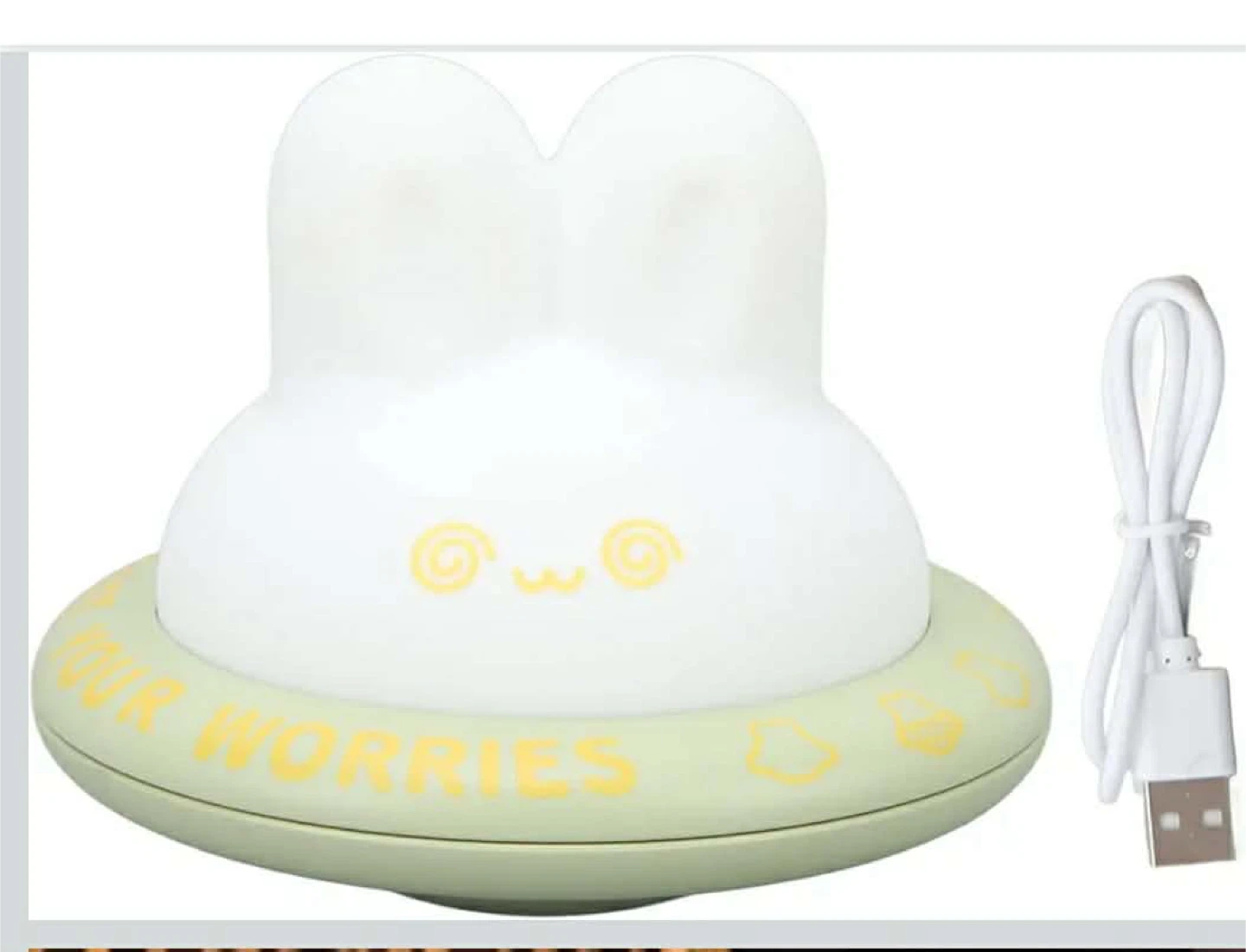 UFO Bunny Night Light