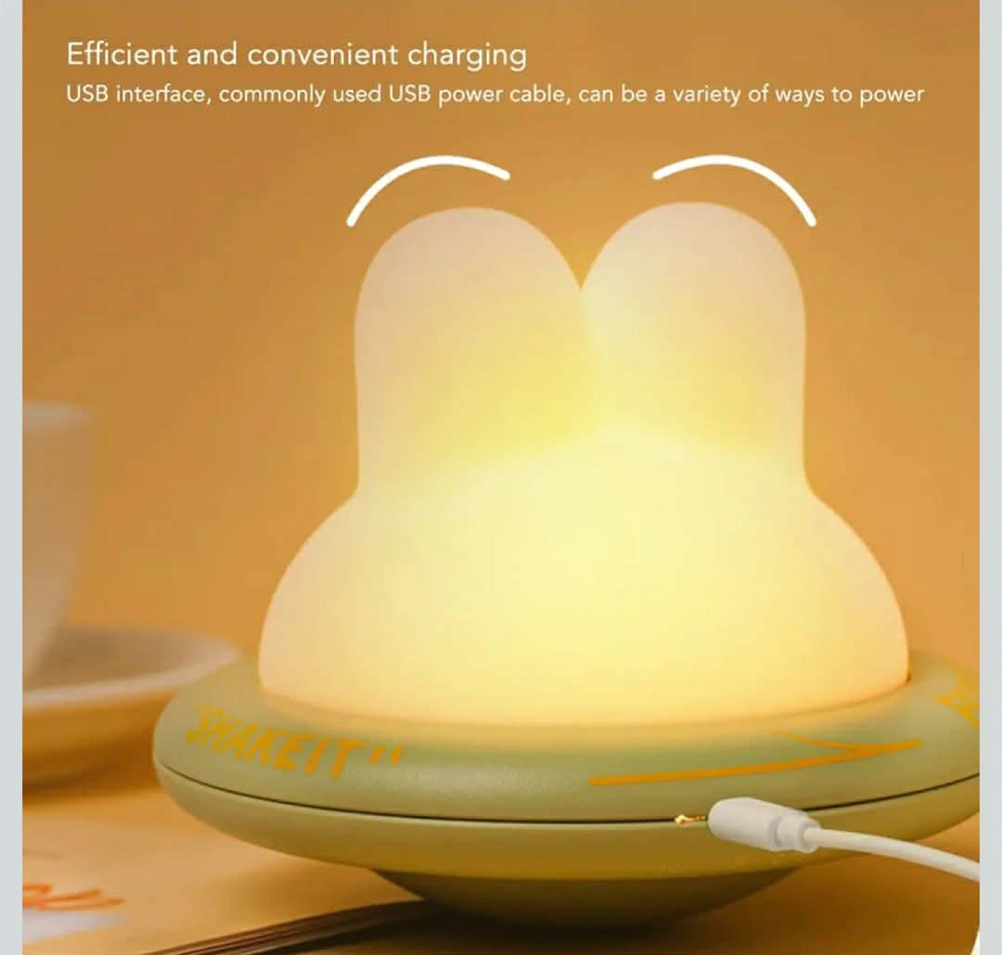 UFO Bunny Night Light - photo 2