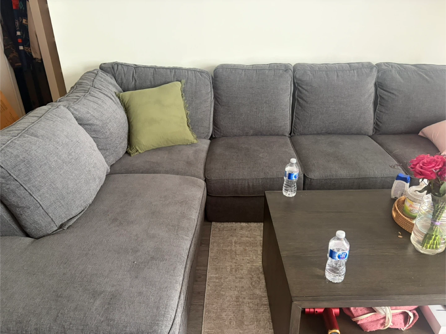 Grey Sectional Sofa - photo 3