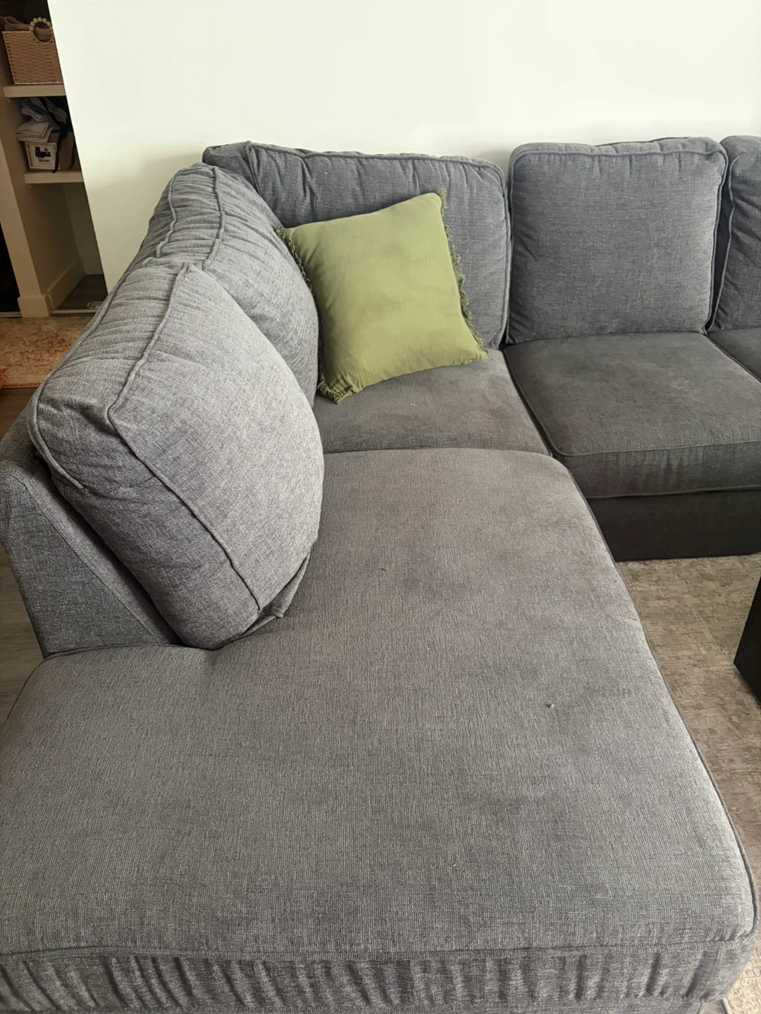 Grey Sectional Sofa - photo 4