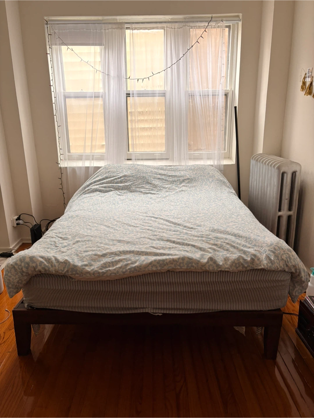 Queen  Matress (12 Inch) + Bed Frame Combo