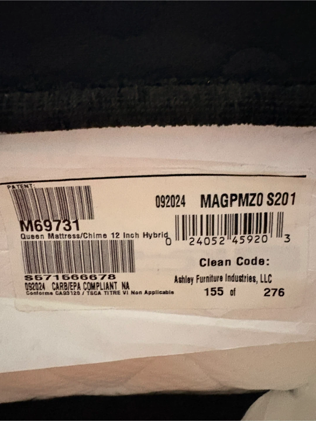 Queen  Matress (12 Inch) + Bed Frame Combo - photo 4