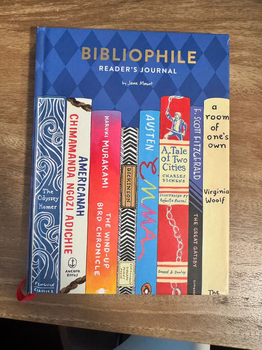 Bibliophile Reader's Journal by Jane Mount