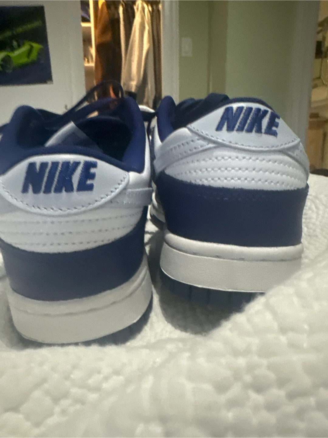 Nike Dunk Low Royal Blue White Sneakers
