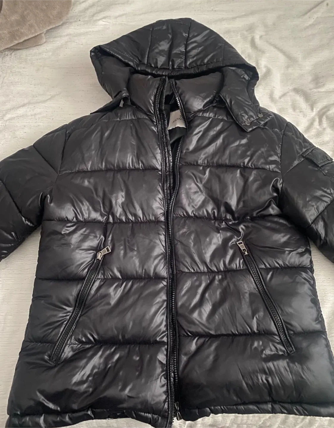 Moncler Black Puffer Jacket